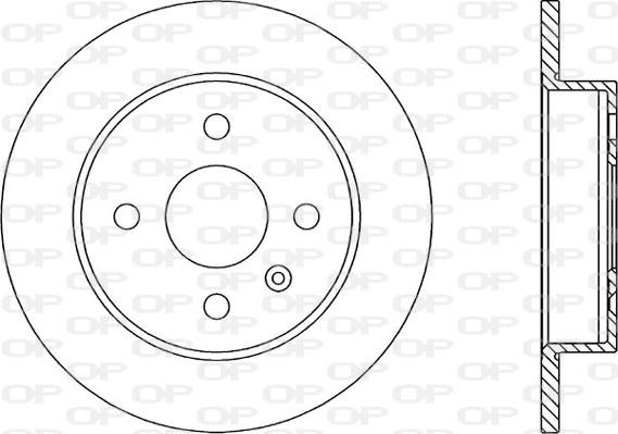 Open Parts BDA1810.10 - Disque de frein cwaw.fr