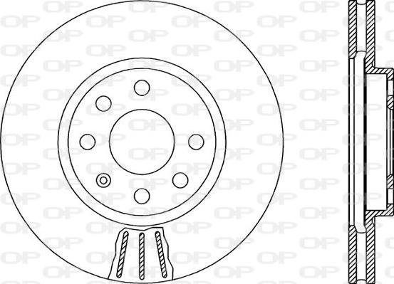 Open Parts BDA1880.20 - Disque de frein cwaw.fr