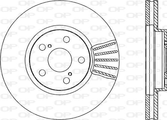 Open Parts BDA1829.20 - Disque de frein cwaw.fr