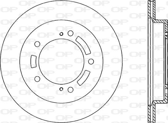 Open Parts BDA1821.20 - Disque de frein cwaw.fr