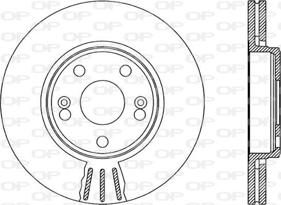 Open Parts BDA1879.20 - Disque de frein cwaw.fr