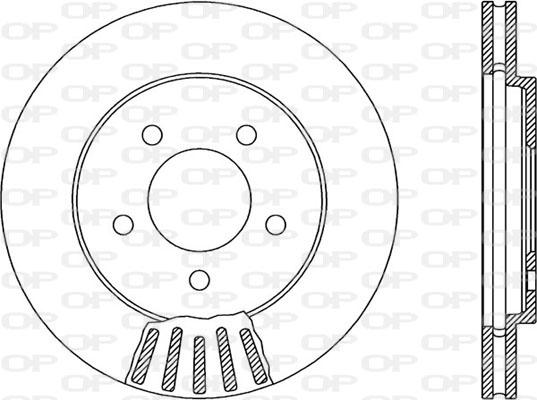 Open Parts BDA1871.20 - Disque de frein cwaw.fr