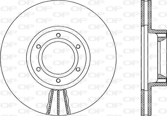 Open Parts BDA1878.20 - Disque de frein cwaw.fr