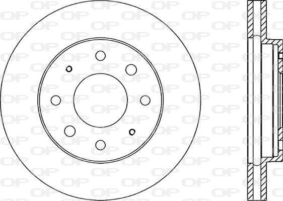 Open Parts BDA1345.20 - Disque de frein cwaw.fr