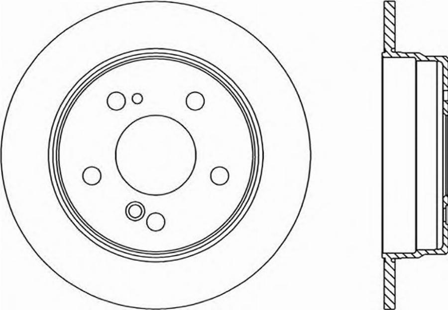 Open Parts BDA1292.10 - Disque de frein cwaw.fr