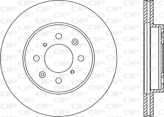 Open Parts BDA1215.20 - Disque de frein cwaw.fr