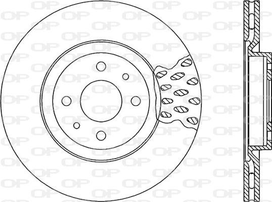 Open Parts BDA1231.20 - Disque de frein cwaw.fr