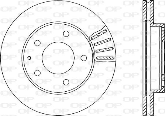 Open Parts BDA1277.20 - Disque de frein cwaw.fr