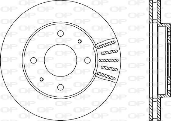 Open Parts BDA1794.20 - Disque de frein cwaw.fr