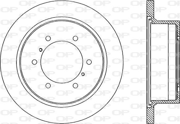 Open Parts BDA1790.10 - Disque de frein cwaw.fr