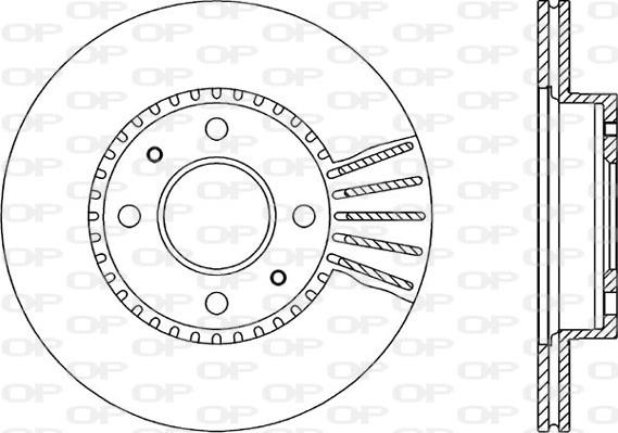 BOSCH 0 986 AB5 176 - Disque de frein cwaw.fr