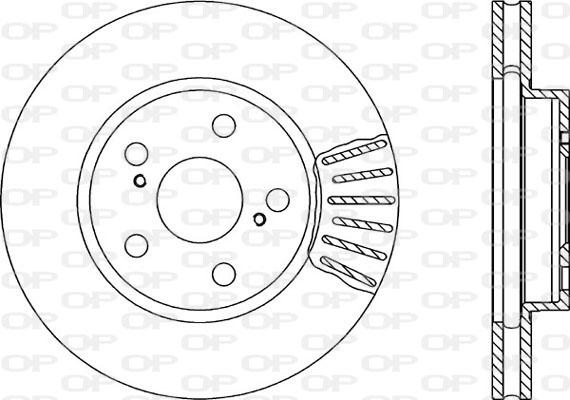 Open Parts BDA1725.20 - Disque de frein cwaw.fr