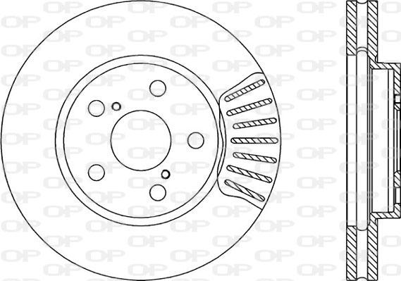 Open Parts BDA1727.20 - Disque de frein cwaw.fr