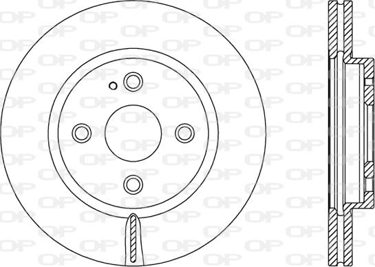 Open Parts BDA2490.20 - Disque de frein cwaw.fr