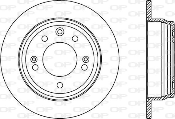 Open Parts BDA2409.10 - Disque de frein cwaw.fr