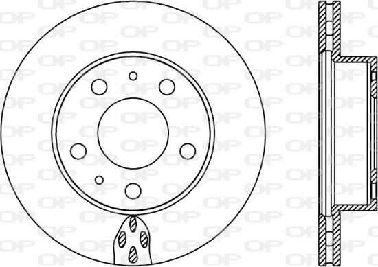 Open Parts BDA2439.20 - Disque de frein cwaw.fr