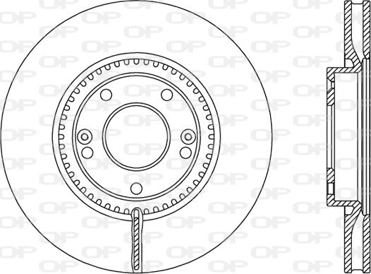 Open Parts BDR2477.20 - Disque de frein cwaw.fr