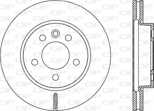 Open Parts BDA2590.20 - Disque de frein cwaw.fr