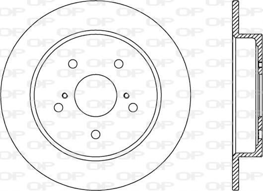 Open Parts BDA2567.10 - Disque de frein cwaw.fr