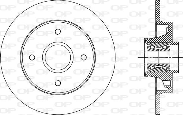 Open Parts BDA2510.30 - Disque de frein cwaw.fr