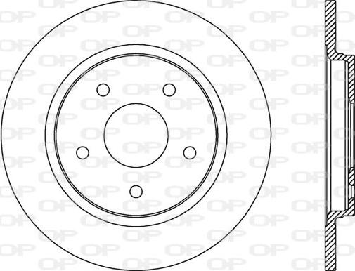 Open Parts BDA2533.10 - Disque de frein cwaw.fr