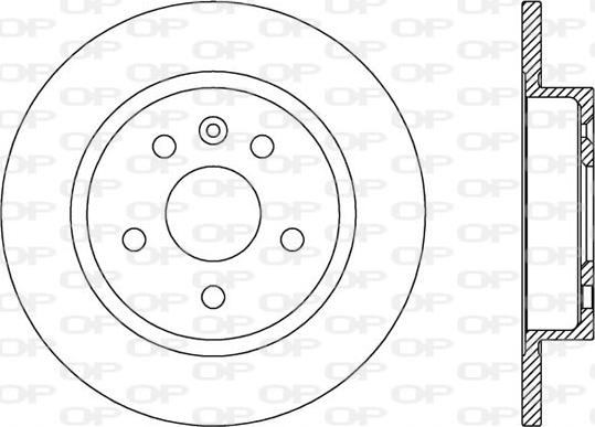 Open Parts BDA2537.10 - Disque de frein cwaw.fr