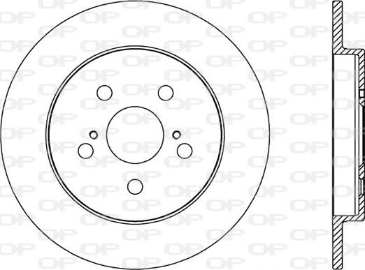 Open Parts BDA2524.10 - Disque de frein cwaw.fr