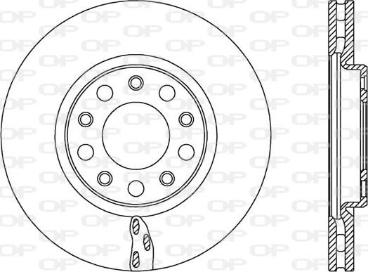 Open Parts BDA2521.20 - Disque de frein cwaw.fr