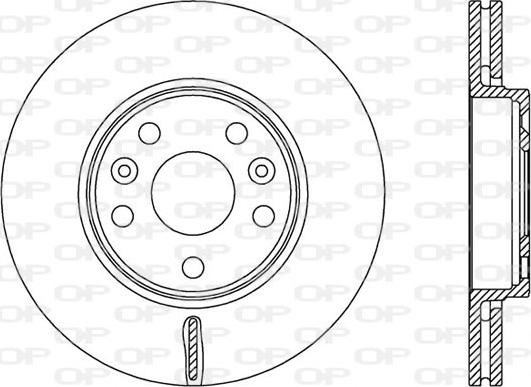 Open Parts BDA2528.20 - Disque de frein cwaw.fr