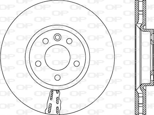 Open Parts BDA2572.20 - Disque de frein cwaw.fr