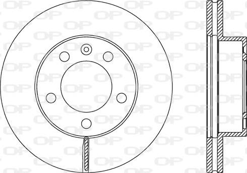 Open Parts BDA2654.20 - Disque de frein cwaw.fr