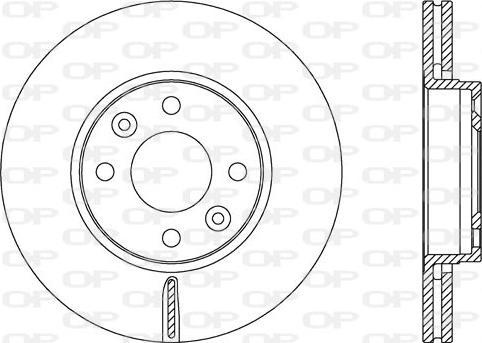 Open Parts BDA2652.20 - Disque de frein cwaw.fr