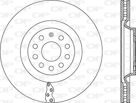 Open Parts BDA2665.20 - Disque de frein cwaw.fr