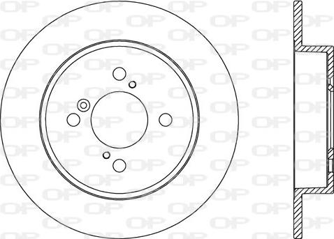 Pemebla JAPDP-801 - Disque de frein cwaw.fr