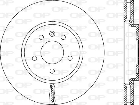 Open Parts BDA2668.20 - Disque de frein cwaw.fr