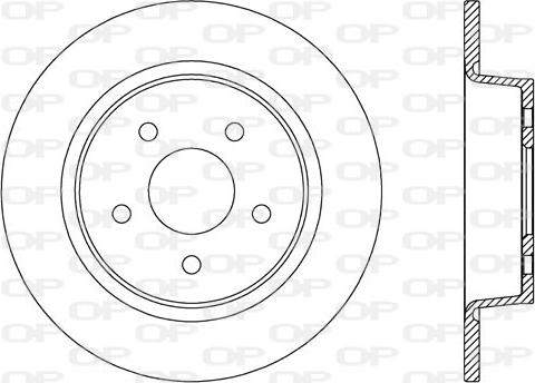 Open Parts BDA2635.10 - Disque de frein cwaw.fr