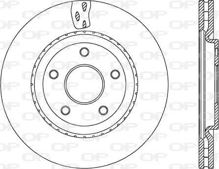 Open Parts BDA2674.20 - Disque de frein cwaw.fr