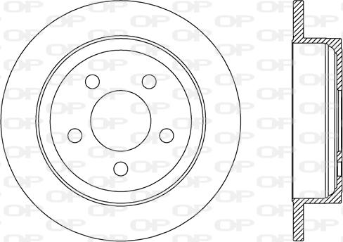 Open Parts BDA2676.10 - Disque de frein cwaw.fr