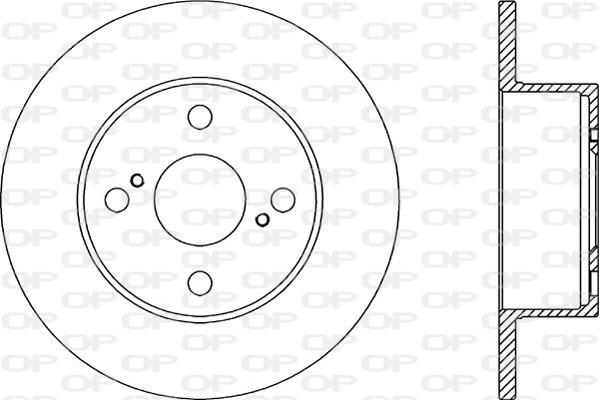 Open Parts BDA2044.10 - Disque de frein cwaw.fr