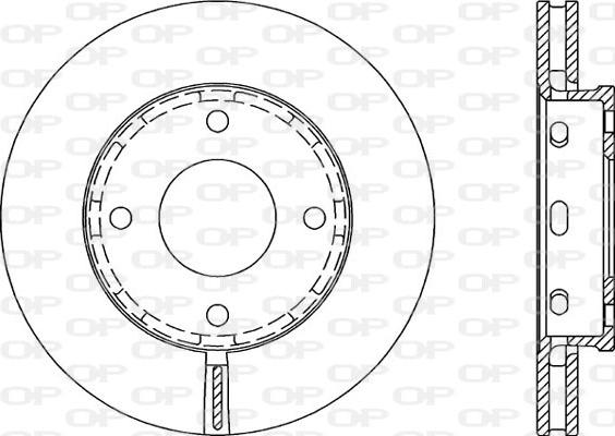 Open Parts BDA2055.20 - Disque de frein cwaw.fr