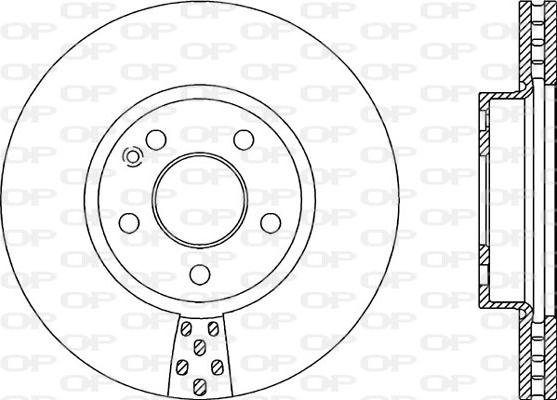 Open Parts BDA2060.20 - Disque de frein cwaw.fr