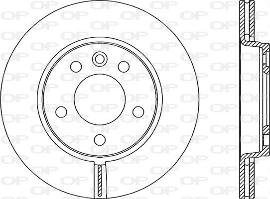 Open Parts BDA2062.20 - Disque de frein cwaw.fr