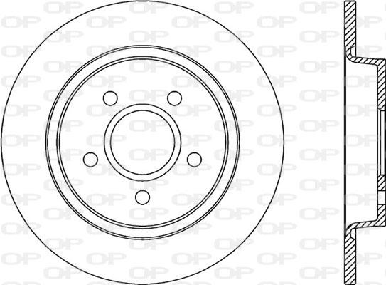 Open Parts BDA2030.10 - Disque de frein cwaw.fr