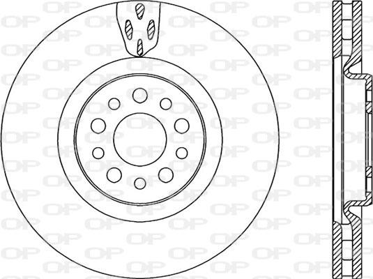 Open Parts BDA2191.20 - Disque de frein cwaw.fr