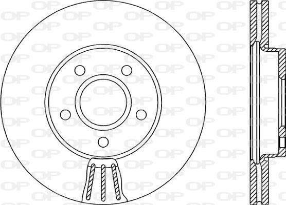 Open Parts BDA2152.20 - Disque de frein cwaw.fr