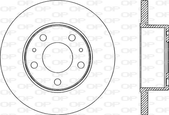 Open Parts BDA2180.10 - Disque de frein cwaw.fr