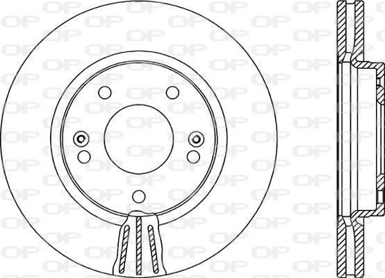 Open Parts BDA2138.20 - Disque de frein cwaw.fr