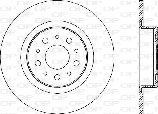 Open Parts BDA2179.10 - Disque de frein cwaw.fr