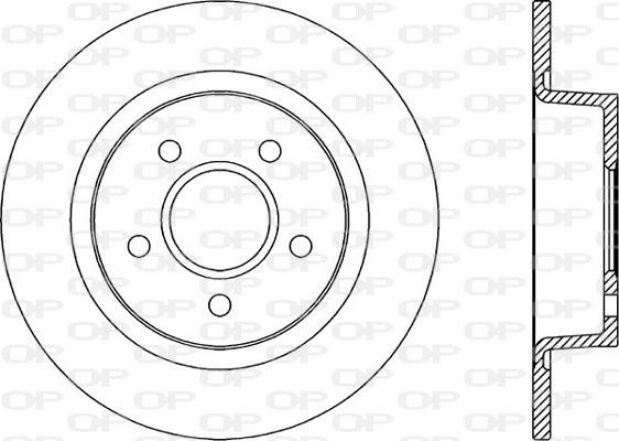 Open Parts BDA2170.10 - Disque de frein cwaw.fr