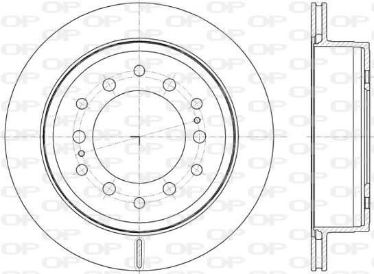 Open Parts BDA2808.20 - Disque de frein cwaw.fr